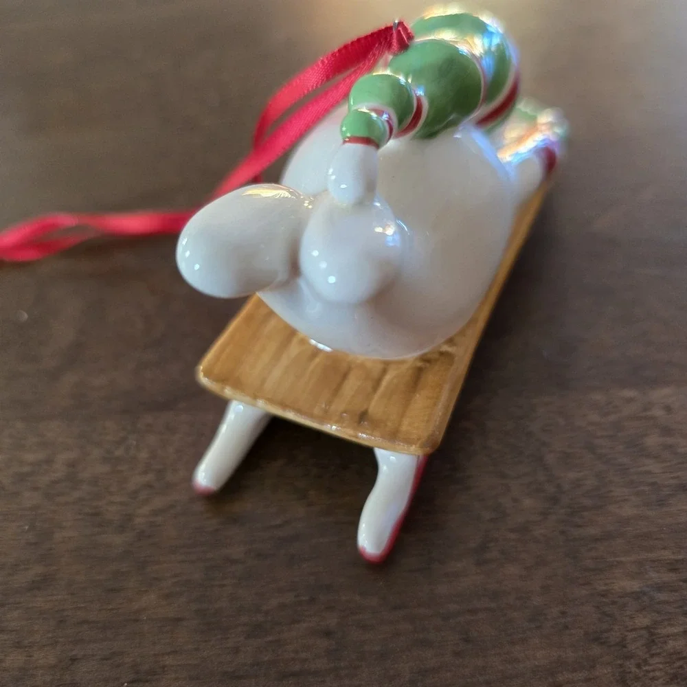 Longaberger bluster sledding
